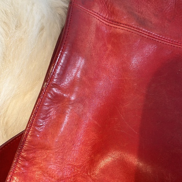 Vintage Coach Red Erickson Shoulder Bag - Picture 10 of 11